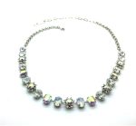 Necklace By Mariana Woman Precious Clear, Aurora Borealis and White Opal Swarovski Crystals