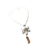 Mariana Necklace Divine Flower Shape Crystal Swarovski On A Clear Day Sweet Summer Coll.