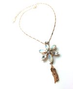 Mariana Necklace Divine Flower Shape Crystal Swarovski On A Clear Day Sweet Summer Coll. - Image 3