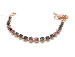 Mariana Bracelet Beautiful Light Rose Round Shape Austrian Crystals Madagascar Africa Coll. - Image 3
