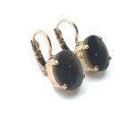 Mariana Earrings Gorgeous Round Black Tahiti Pearl Mineral My Treasures Coll. - Image 3