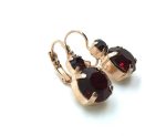 Mariana Earrings Timeless Siam Round Drop Crystal Swarovski My Treasures Coll. - Image 2