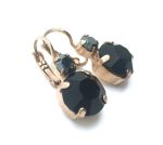 Mariana Earrings Soulful Jet Black Crystal Swarovski My Treasures Coll. - Image 3