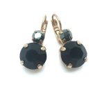 Mariana Earrings Soulful Jet Black Crystal Swarovski My Treasures Coll.