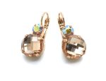 Mariana Earrings Exquisite Light Peach Faceted Crystal Swarovski 2019 Special Edition