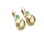 Mariana Earrings Chrysolite & Silk Crystal Swarovski My Treasures Coll. - Image 2