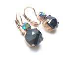 Mariana Earrings Soulful Faceted Cat Eye Mineral My Treasures Coll. - Image 3
