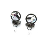 Mariana Earrings Exquisite Dangle with Tear Drop Crystal Swarovski On A Clear Day Sweet Summer Coll. - Image 2