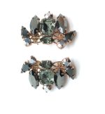Mariana Earrings Fashionable Jet Black Austrian Crystals My Treasures Coll. - Image 3