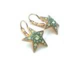 Mariana Earrings Sassy Star Shape Beaded Austrian Crystals Athena Caribbean Life Coll. - Image 3
