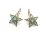 Mariana Earrings Sassy Star Shape Beaded Austrian Crystals Athena Caribbean Life Coll. - Image 2