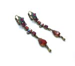 Mariana Earrings Dangling Star Burst Austrian Crystals Sorbet Sweet Summer Coll. - Image 3