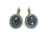 Mariana Earrings Simply Elegant Faceted Amethyst Crystal Swarovski My Treasures Coll.