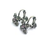 Mariana Earrings Pink, Lavender & Candy Pink Swarovski Crystal Ocean Breeze Gypsy Soul Coll. - Image 2