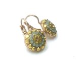 Mariana Earrings Finely Detailed Round Crystal Swarovski Galaxy Dancing the Night Away Coll. - Image 3