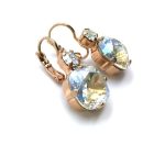 Mariana Earrings Double Drop Moonlight Crystal Swarovski My Treasures Coll. - Image 3