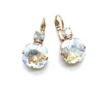 Mariana Earrings Double Drop Moonlight Crystal Swarovski My Treasures Coll.