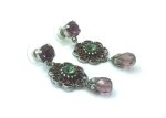 Mariana Earrings Finely Detailed Dangling Crystal Swarovski Cuba Caribbean Life Coll. - Image 3
