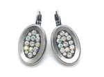 Earrings By Mariana On A Clear Day Sweet Summer Coll. Elegant Oval Detailed Austrian Crystals