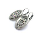 Earrings By Mariana On A Clear Day Sweet Summer Coll. Elegant Oval Detailed Austrian Crystals - Image 2