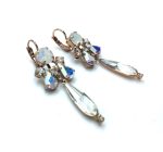 Mariana Earrings Glitzy Chandelier Clear Crystal Swarovski On A Clear Day Sweet Summer Coll. - Image 3