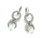 Mariana Earrings Elegant Dangling Clear Crystal Swarovski On A Clear Day Sweet Summer Coll.