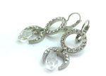 Mariana Earrings Elegant Dangling Clear Crystal Swarovski On A Clear Day Sweet Summer Coll. - Image 2