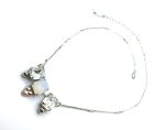 Mariana Necklace Elegant Triple Octagon Shape Austrian Crystals On A Clear Day Sweet Summer Coll. - Image 3