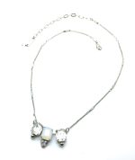 Mariana Necklace Elegant Triple Octagon Shape Austrian Crystals On A Clear Day Sweet Summer Coll.