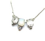 Mariana Necklace Elegant Triple Octagon Shape Austrian Crystals On A Clear Day Sweet Summer Coll. - Image 2