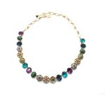 Mariana Necklace Champagne & Purple Swarowski Crystals Dream Inspiration Coll.