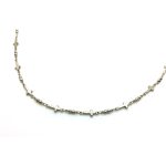 Mariana Women's Cross Necklace Rhodium Plated Crystal 21" Chain - Image 3