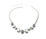 Mariana Necklace Elegant Clear Austrian Crystals On A Clear Day Sweet Summer Coll.