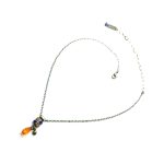 Necklace Pendant By Mariana Woman Sapphire and Topaz Swarovski Crystals - Image 2