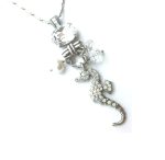 Mariana Necklace Lovely Pendant with Seahorse Shape Crystal Swarovski On A Clear Day Sweet Summer Coll. - Image 2