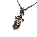 Mariana Necklace Pendant Elegant Blue & Topaz Star Swarovski Crystals My Treasures Coll. - Image 2