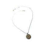 Necklace Pendant By Mariana Guardian Angel Golden Shadow Swarovski Crystals