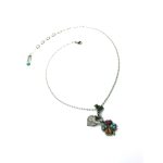 Necklace Pendant By Mariana Woman Charming Colorful Swarovski Crystals - Image 3
