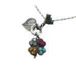 Necklace Pendant By Mariana Woman Charming Colorful Swarovski Crystals
