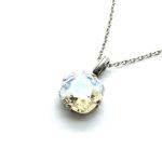 Mariana Necklace Brilliant Round Moonlight Crystal Swarovski My Treasures Coll. - Image 2