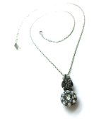 Mariana Necklace Exquisite Black Flower Crystal Swarovski Pendant 2019 Special Edition