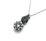 Mariana Necklace Exquisite Black Flower Crystal Swarovski Pendant 2019 Special Edition - Image 2