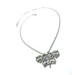 Mariana Necklace Butterfly Shape Crystal Swarovski On A Clear Day Sweet Summer Coll. - Image 3