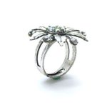 Mariana Ring Fashionable Clear Crystal Swarovski On A Clear Day Sweet Summer Coll. - Image 3