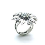 Mariana Ring Fashionable Clear Crystal Swarovski On A Clear Day Sweet Summer Coll. - Image 2