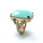Ring By Mariana Woman Sassy Chrysolite Swarovski Crystals - Image 3