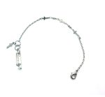 Bracelet By Mariana Classic Mini Cross and Beads Silver Plated - Image 3