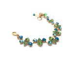 Mariana Bracelet Alluring Blue,Turquoise & Green Austrian Crystals Caprioska Cocktail Hour Coll. - Image 3