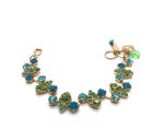 Mariana Bracelet Alluring Blue,Turquoise & Green Austrian Crystals Caprioska Cocktail Hour Coll. - Image 2