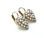 Mariana Earrings Lovely Heart Shape Beaded Crystal Swarovski My Treasures Coll. - Image 3